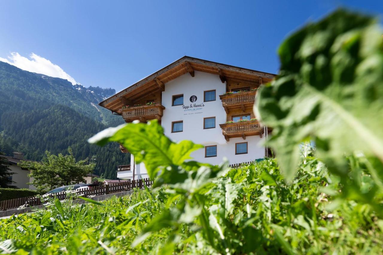 Sepp & Hannis Suiten Im Dorf Neustift im Stubaital Exterior foto